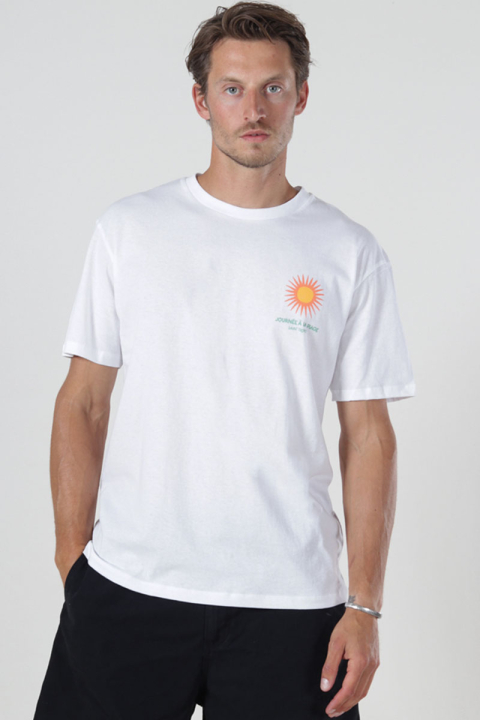 Jack & Jones Tropez Relaxed Fit Tee White
