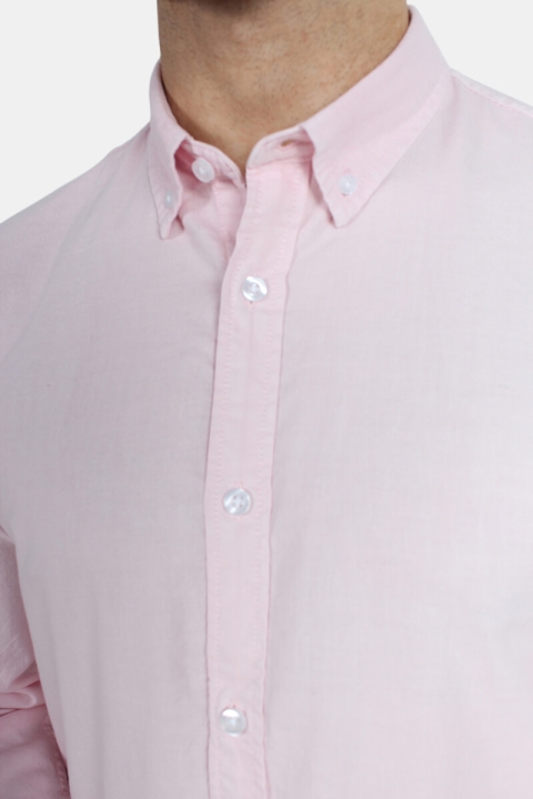 Kronstadt Johan Oxford Dyed Koszule Pink