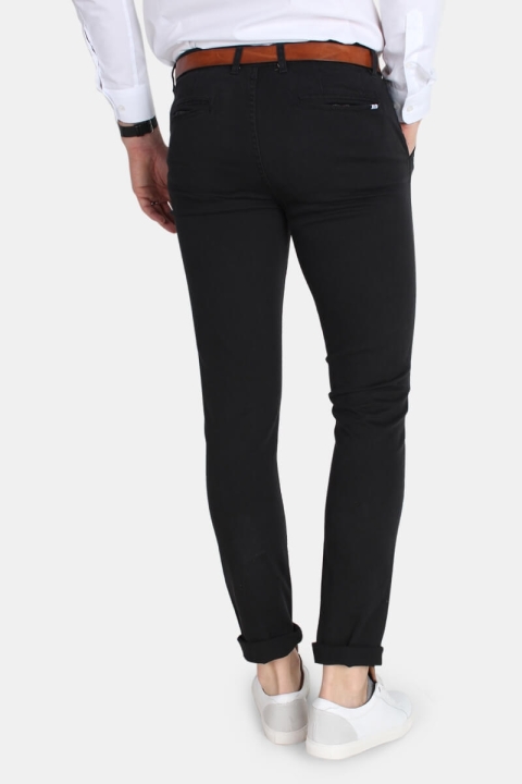 Kronstadt Daniel Stretch Chino Spodnie Black