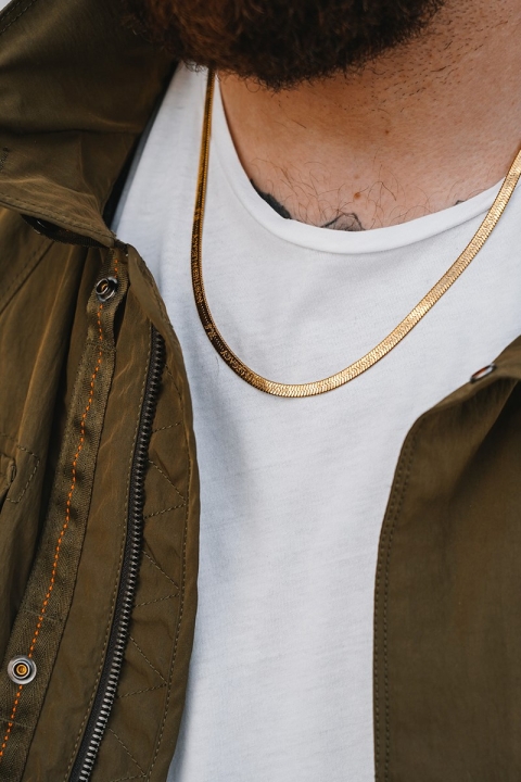 Northern Legacy Herringbone Naszyjniki Gold