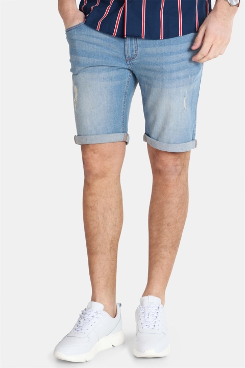Redefined Rebel Oslo Destroy Shorts Skyway Blue