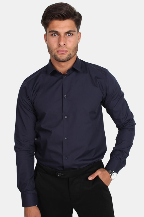 Tailored & Originals York Koszule Insignia Blue