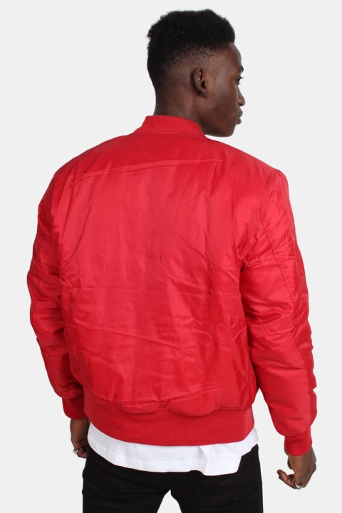 Urban Classics Bomber Kurtki Fire Red