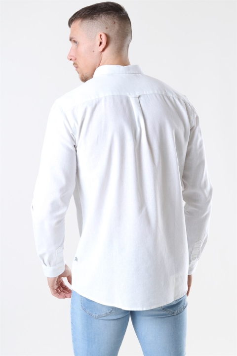 Kronstadt Johan Linen Koszule White