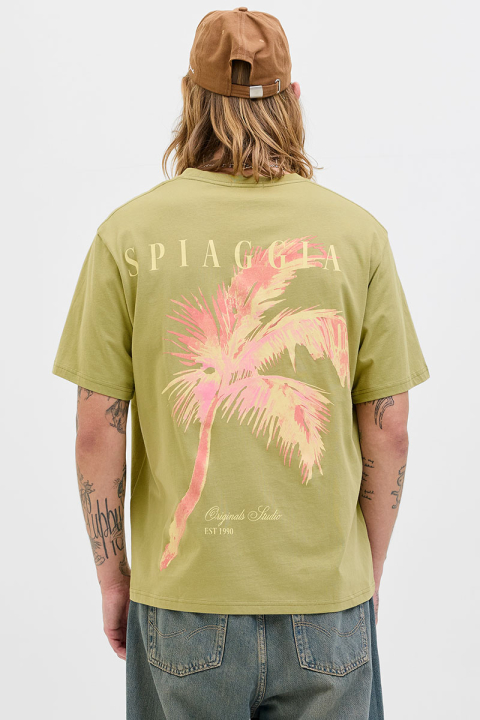 Jack & Jones Hydra Cutout Tee  Cedar