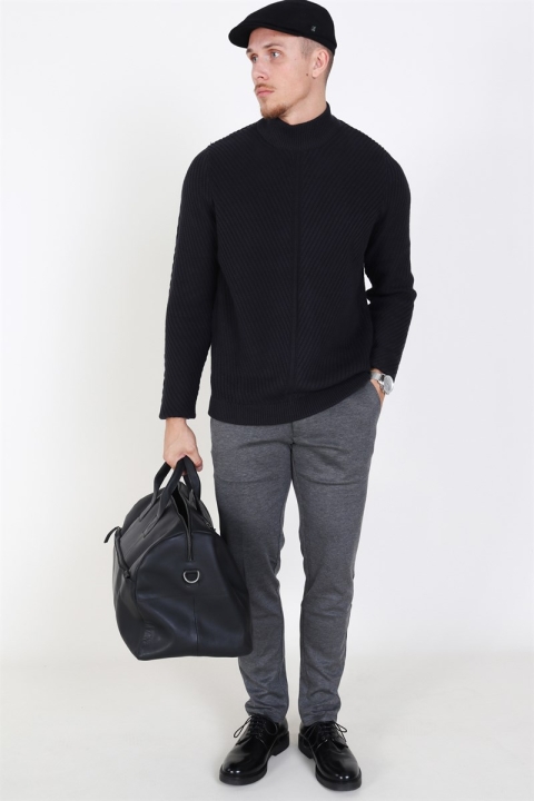 Only & Sons Roland 7 Structure Dzianina Dark Navy