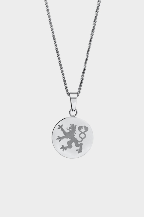 Northern Legacy Lionheart Pendant Naszyjniki Silver