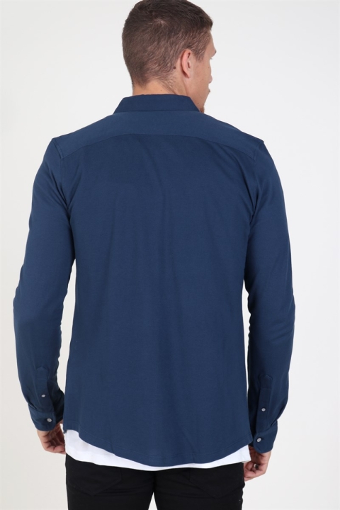 Only & Sons Cuton Koszule Dress Blues