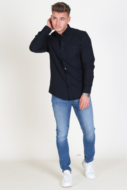 Only & Sons Alvaro LS Oxford Koszule Black