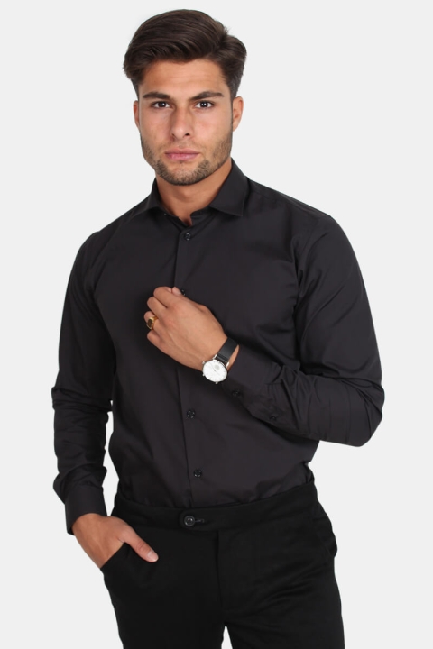 Tailored & Originals York Koszule Black