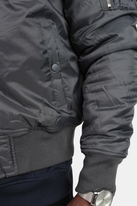 Urban Classics Bomber Kurtki Cool Grey