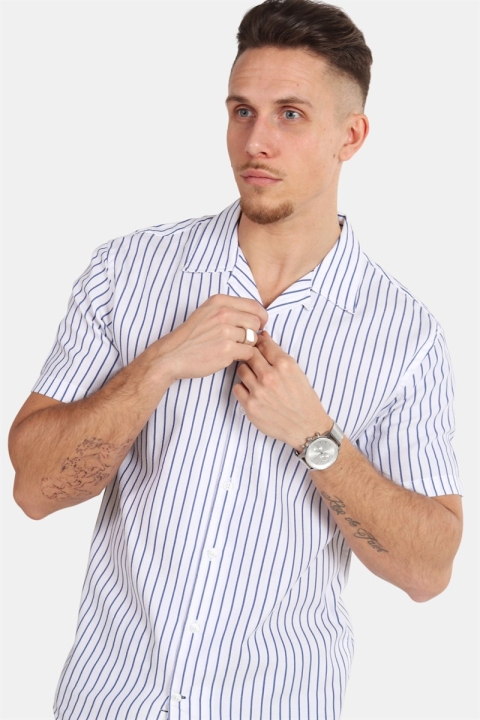 Kronstadt Cuba S/S Gr. 106 Koszule White/Navy