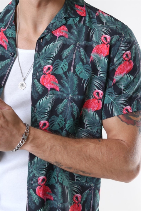 Clean Cut Theo Bowling Koszule S/S Theo AOP