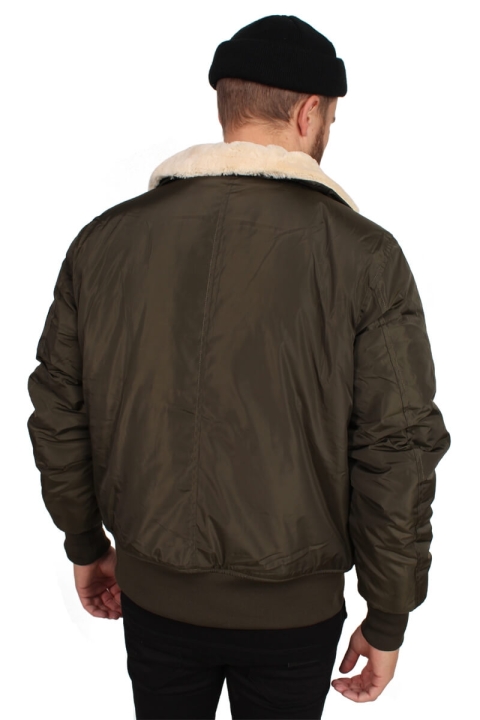Urban Classics Pilot Bomber Kurtki Olive