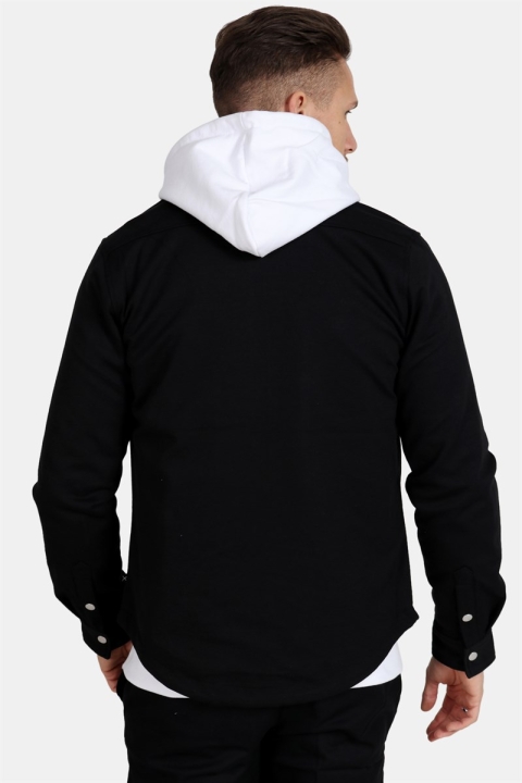Clean Cut Pocket Jersey Kurtki Black