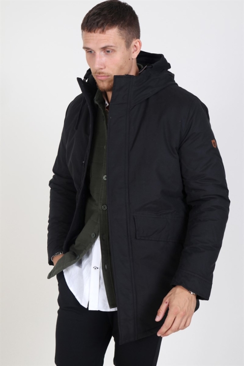 Jack & Jones Wetford Parka Kurtki Black