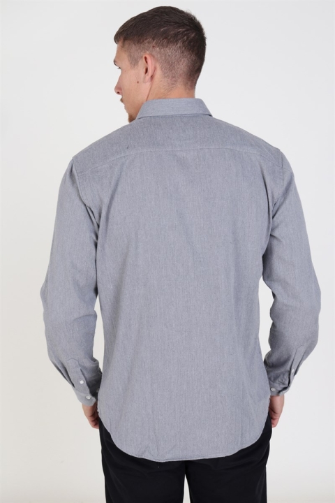 Clean Cut Sälen Flannel Koszule Rock Grey