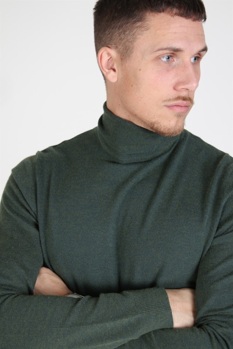 Only & Sons Mikkel 12 High Neck Dzianina Darkest Spruce