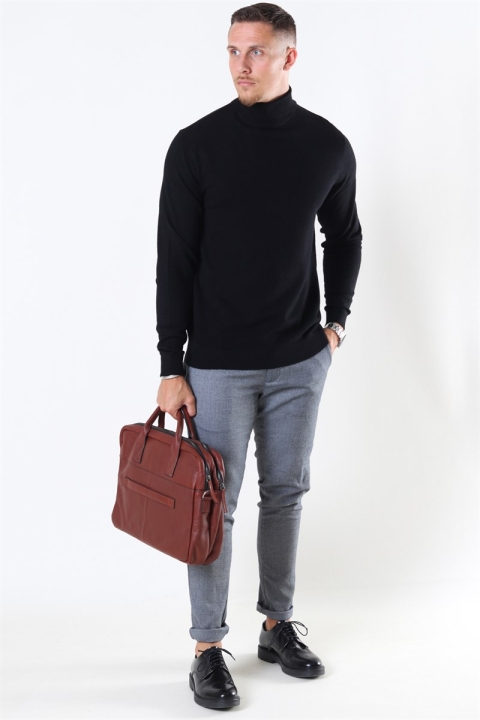 Only & Sons Mikkel 12 Soft High Neck Dzianina Noos Black