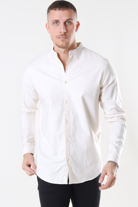 Selected Parker Koszule Bone White