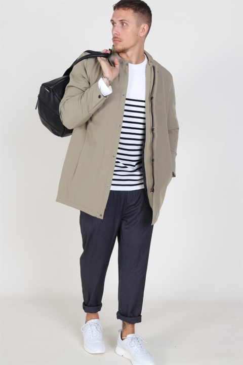 Kronstadt Link Stripe Dzianina Off White/navy