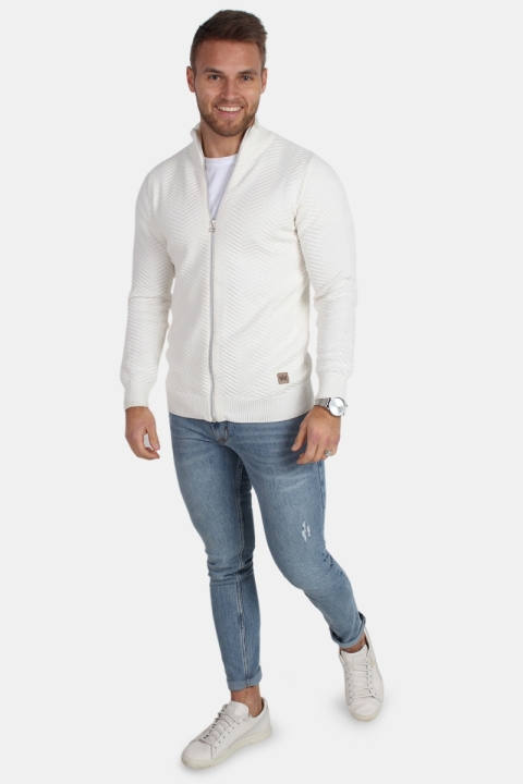 Kronstadt Carlo Zip Dzianina Off White