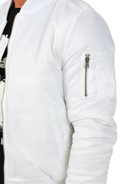 Urban Classics Bomber Kurtki White
