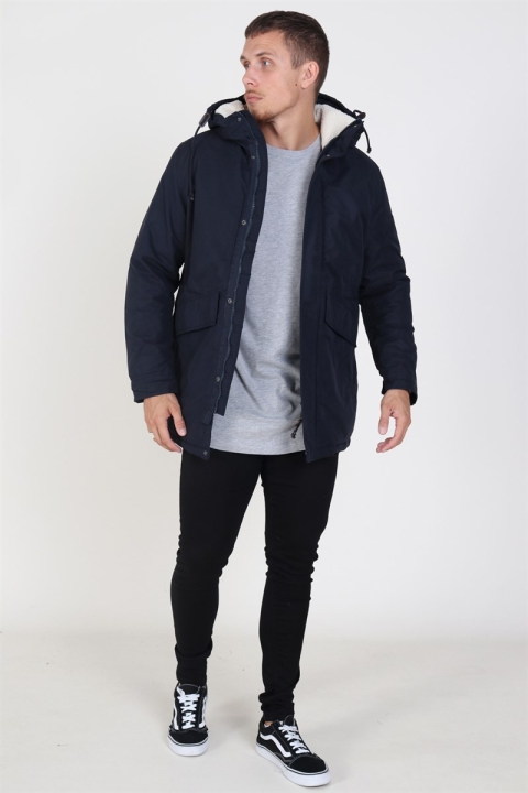 Jack & Jones Wetford Parka Kurtki Dark Navy
