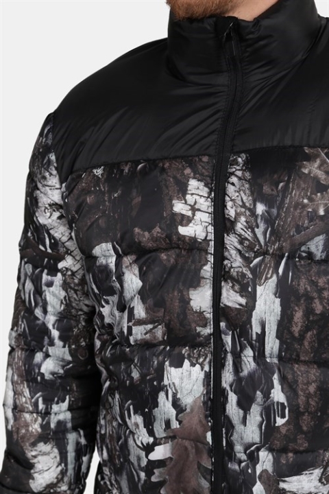 Only & Sons Bertil Puffer Kurtki Black Print