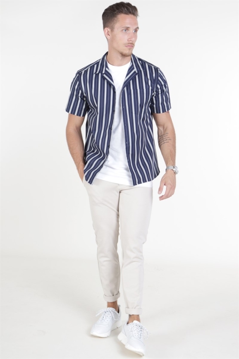 Les Duex Manny Koszule Dark Navy