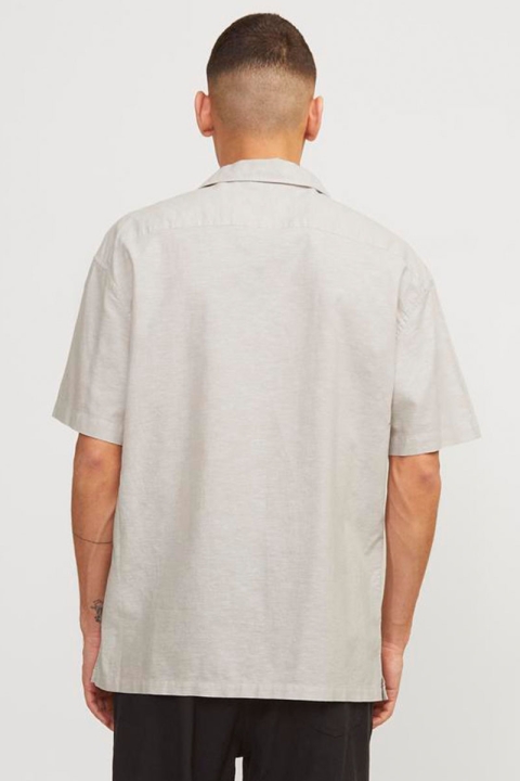 Jack & Jones Summer Resort Linen Shirt SS Crockery