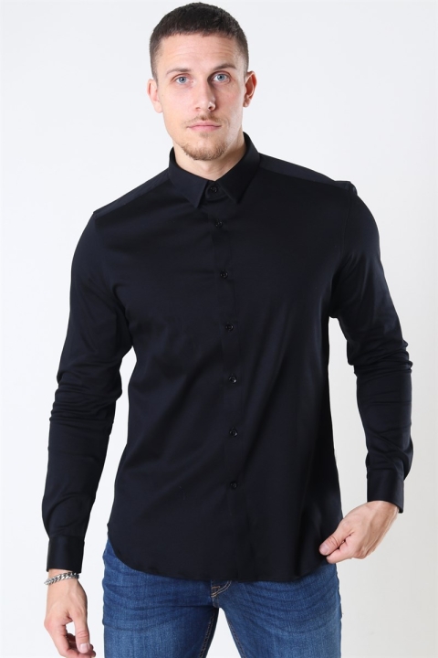 Mos Mosh Marco Jersey Koszule Black