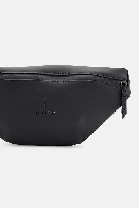 Rains Bum Bag Pasek taske Black