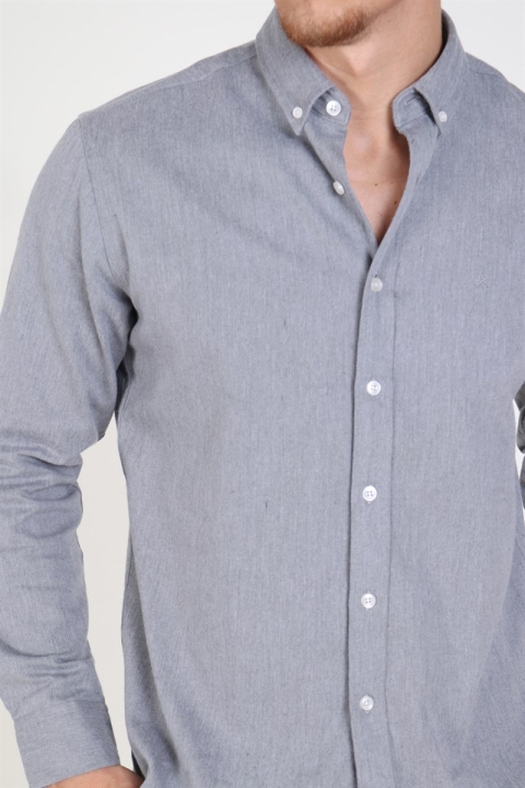 Clean Cut Sälen Flannel Koszule Rock Grey