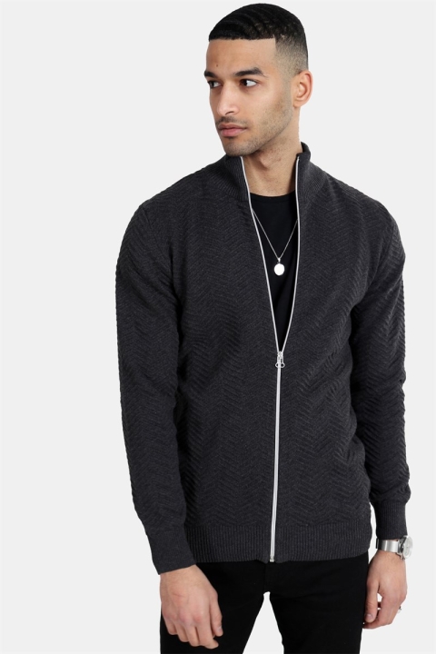 Kronstadt Carlo Zip Dzianina Charcoal