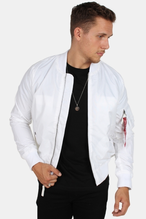 Alpha Industries MA-1 TT Bomber Kurtki White