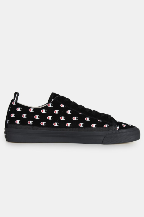 Champion Mercury Low Cut Suede Obuwie Black