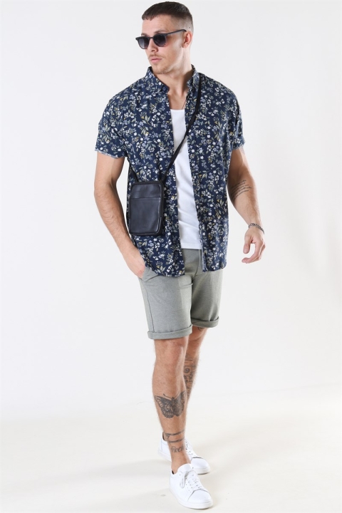 Kronstadt Johan Exotic S/S Koszule Navy 6