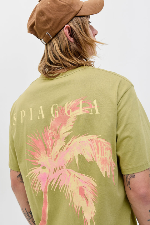 Jack & Jones Hydra Cutout Tee  Cedar