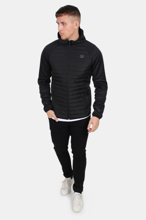 Jack & Jones Multi Quilted Kurtki Black