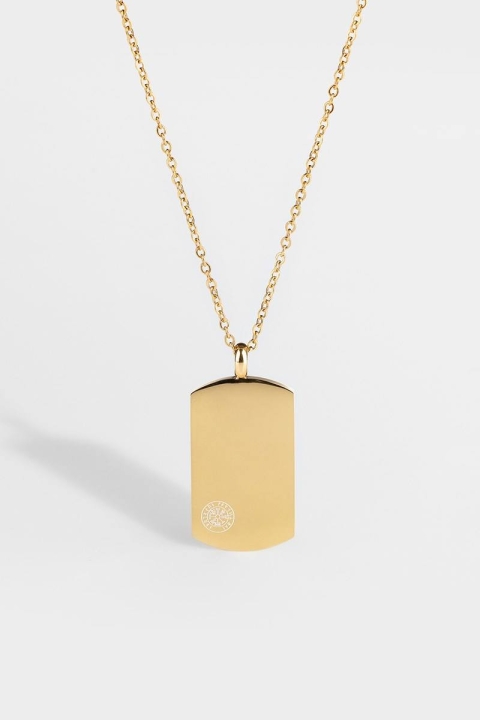 Northern Legacy Vegvisir Tag Naszyjniki Guld