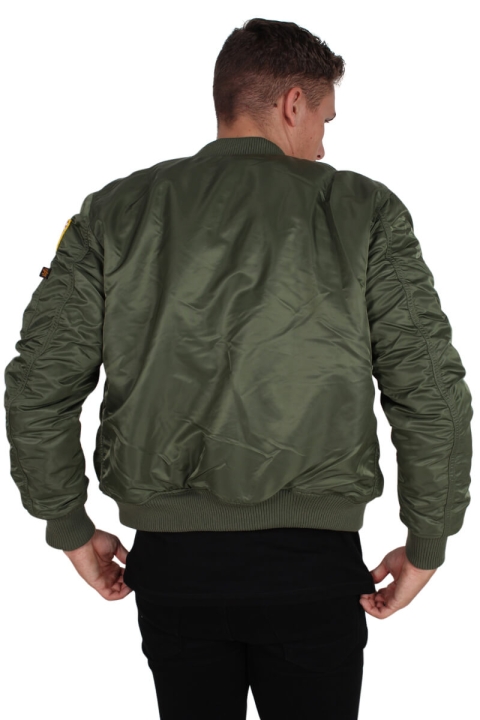 Alpha Industries  MA-1 VF NASA Bomber Kurtki Sage Green