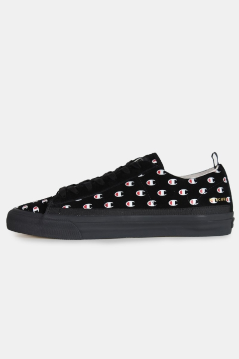 Champion Mercury Low Cut Suede Obuwie Black