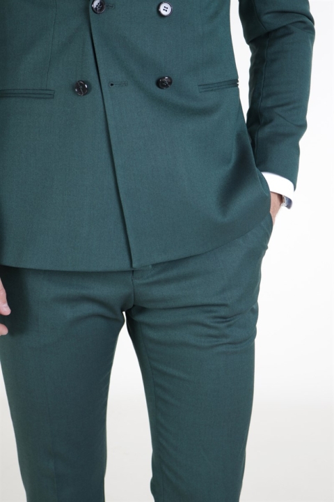 Selected Slim Daxlogan Spodnie Medium Green Melange