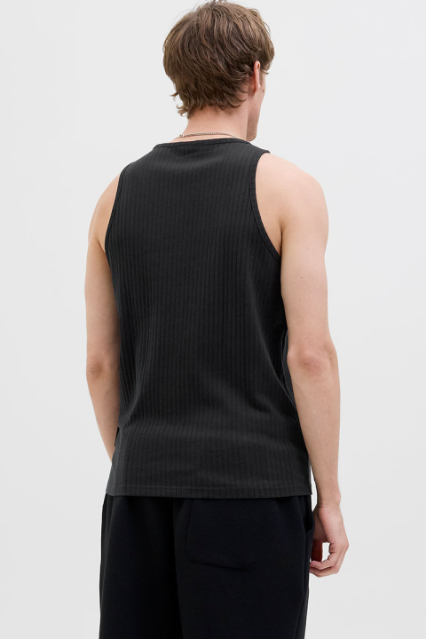 Jack & Jones Infinity Rib Tank Top Black