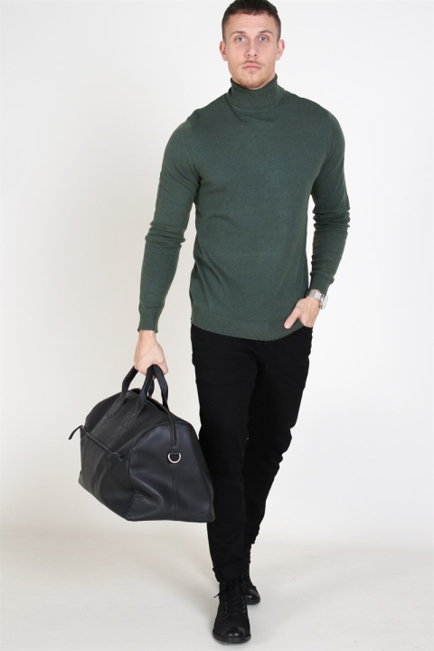 Only & Sons Mikkel 12 High Neck Dzianina Darkest Spruce