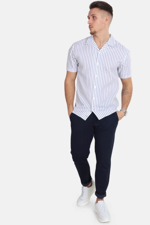 Kronstadt Cuba S/S Gr. 106 Koszule White/Navy