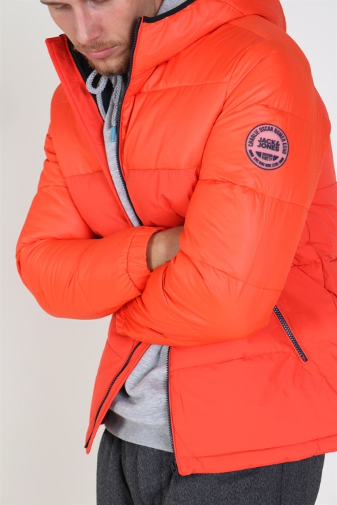 Jack & Jones Oscar Kurtki Hood Cherry Tomata