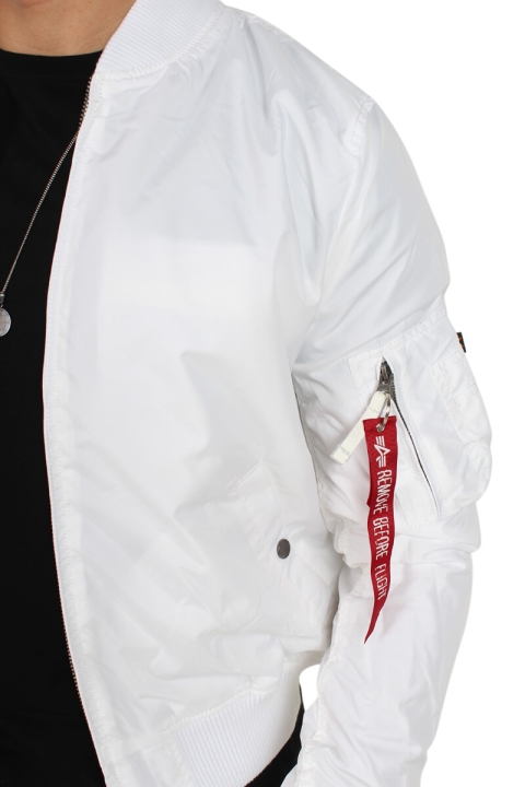 Alpha Industries MA-1 TT Bomber Kurtki White