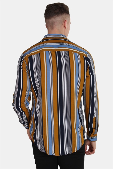 Solid Tinder L/S Koszule Chinese Yellow